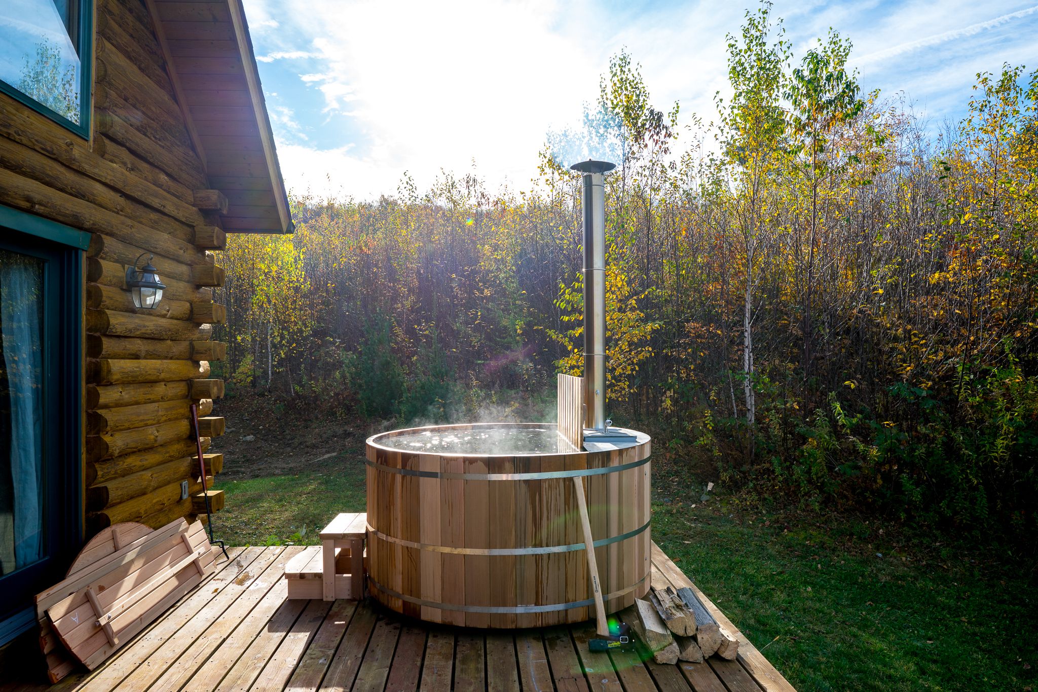 How To Build A Wood-Fired Hot Tub
