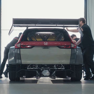 honda performance development crv hybrid racer