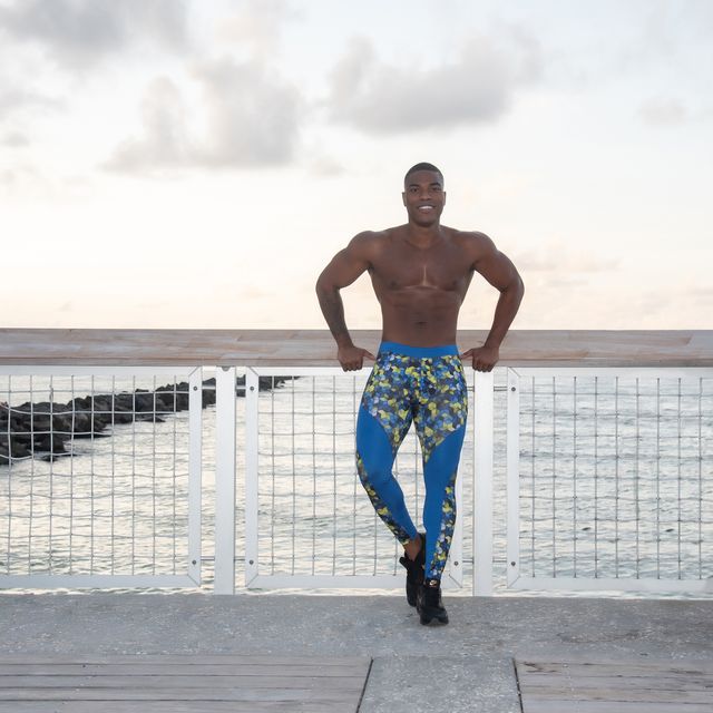 Black Men's Running Tights, Compression Tights, cold weather running,  jogging pants, compression leggings, train…