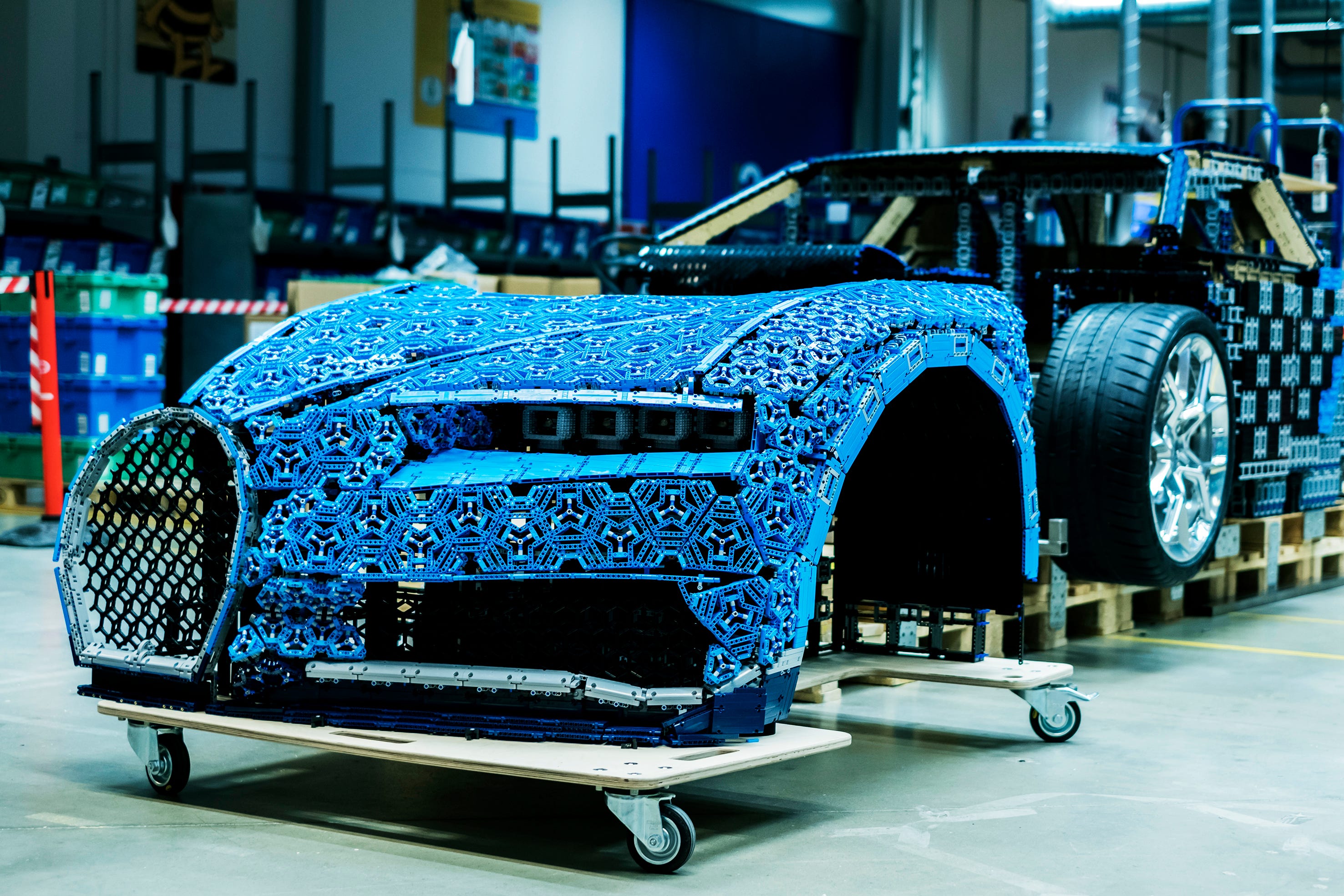 Lego Built a Working Bugatti Chiron Out of Lego Technic