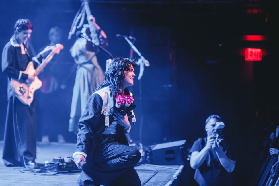 a group of people on a stage