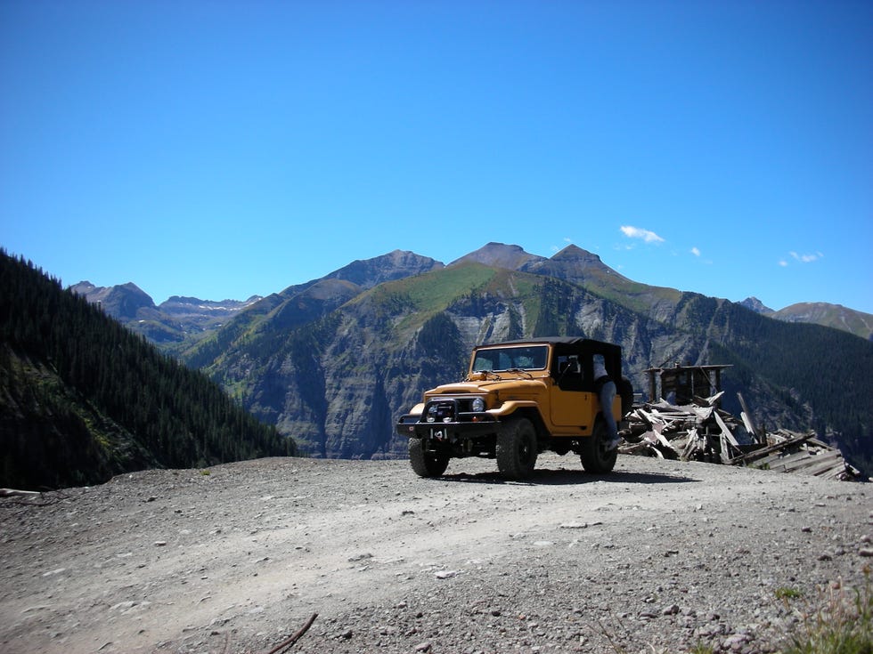 icon fj40 land cruiser near telluride