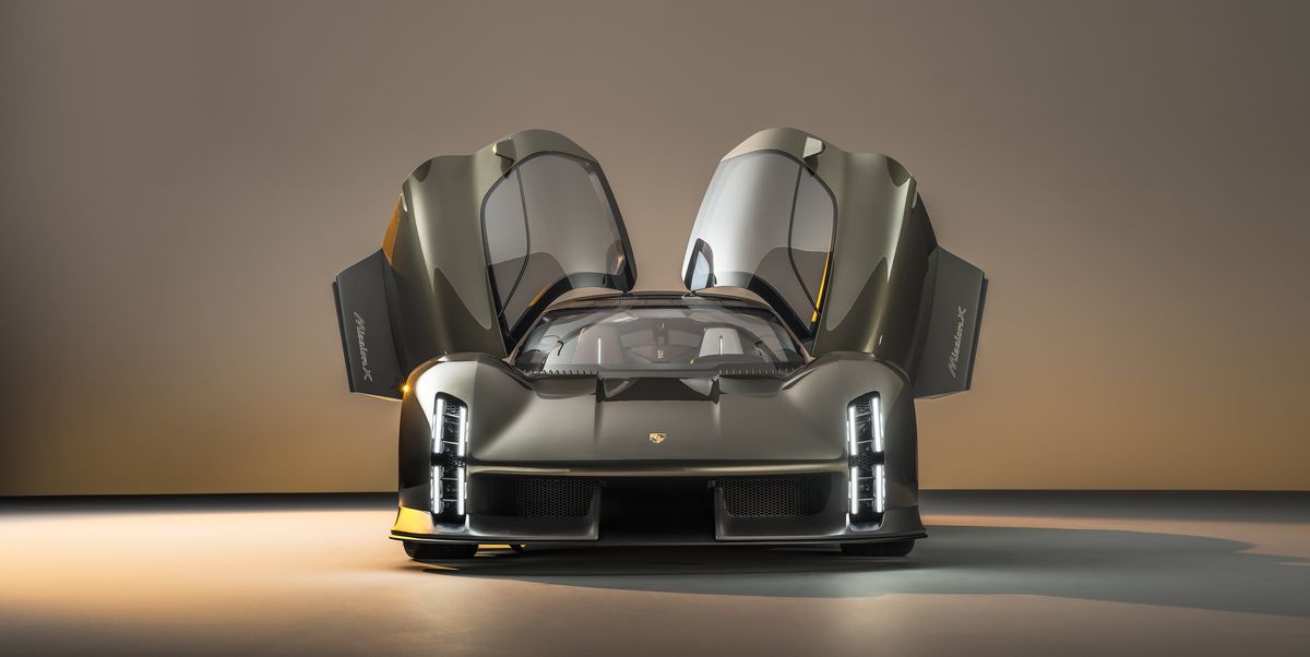 Porsche Mission X Electric Hypercar Concept Revealed