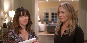 linda cardellini and christina applegate in netflix's "dead to me"