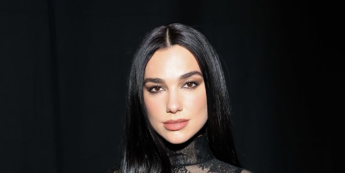 Dua Lipa's lingerie-baring naked dress is sexy af