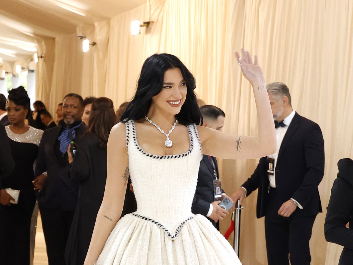 TikToker Recreates Dua Lipa's Vintage Chanel Met Gala Dress for $200
