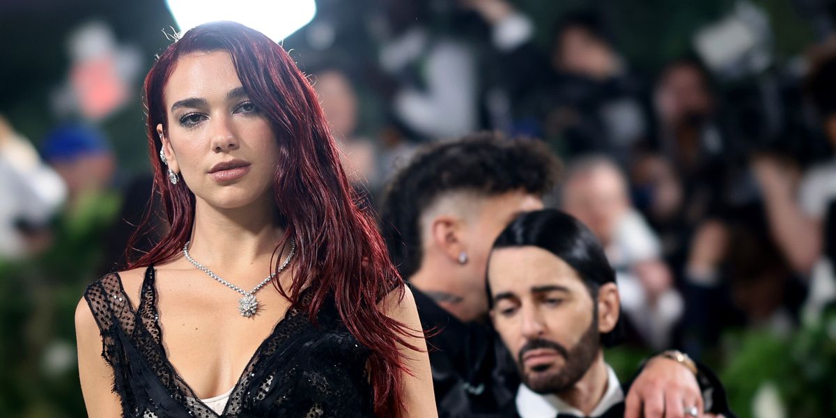 Spotted: Dua Lipa Looking Like a Feathered Vixen at the 2024 Met Gala