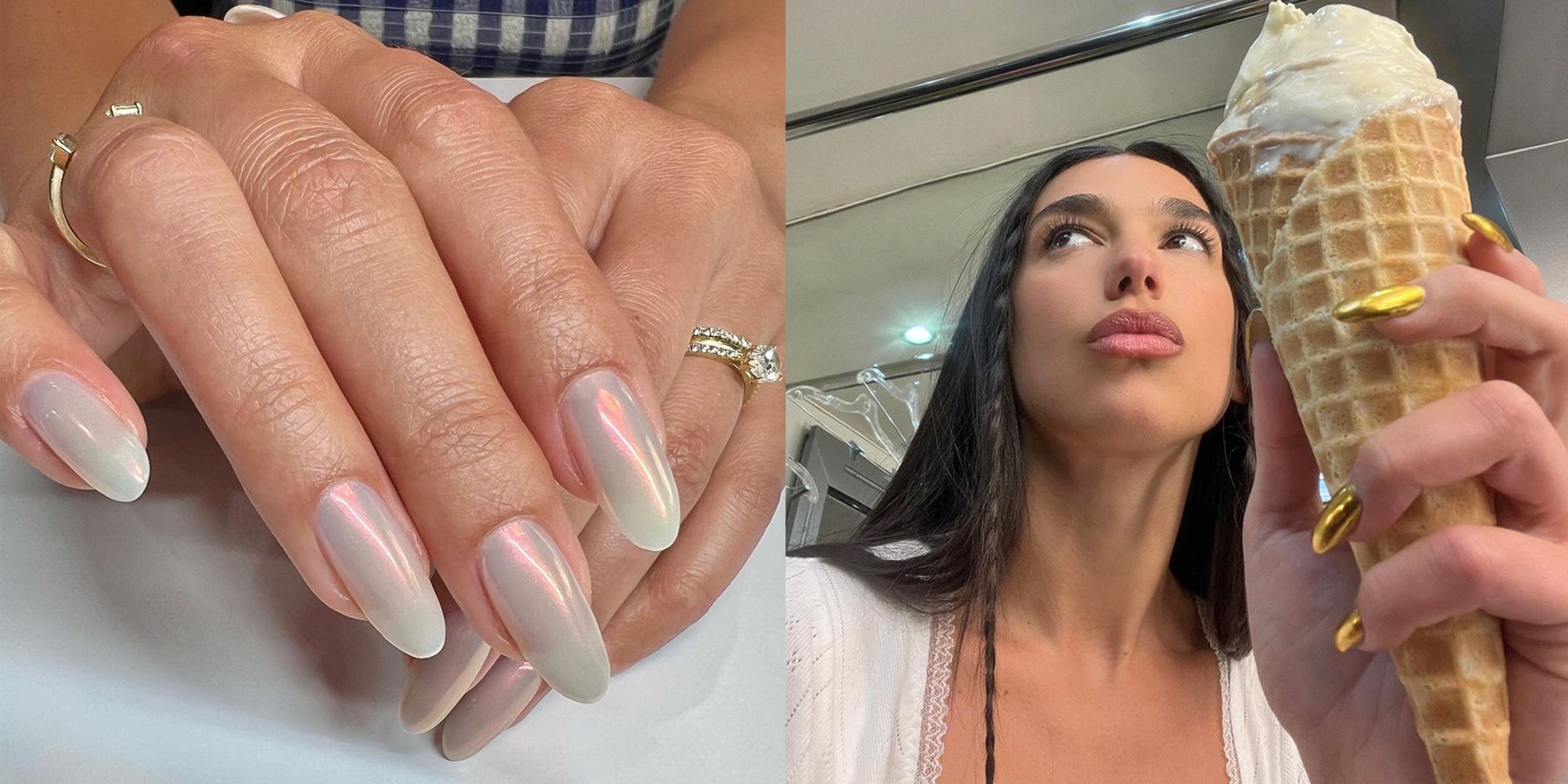 Dua Lipa Might Have the Longest, Strongest Natural Nails Nails We