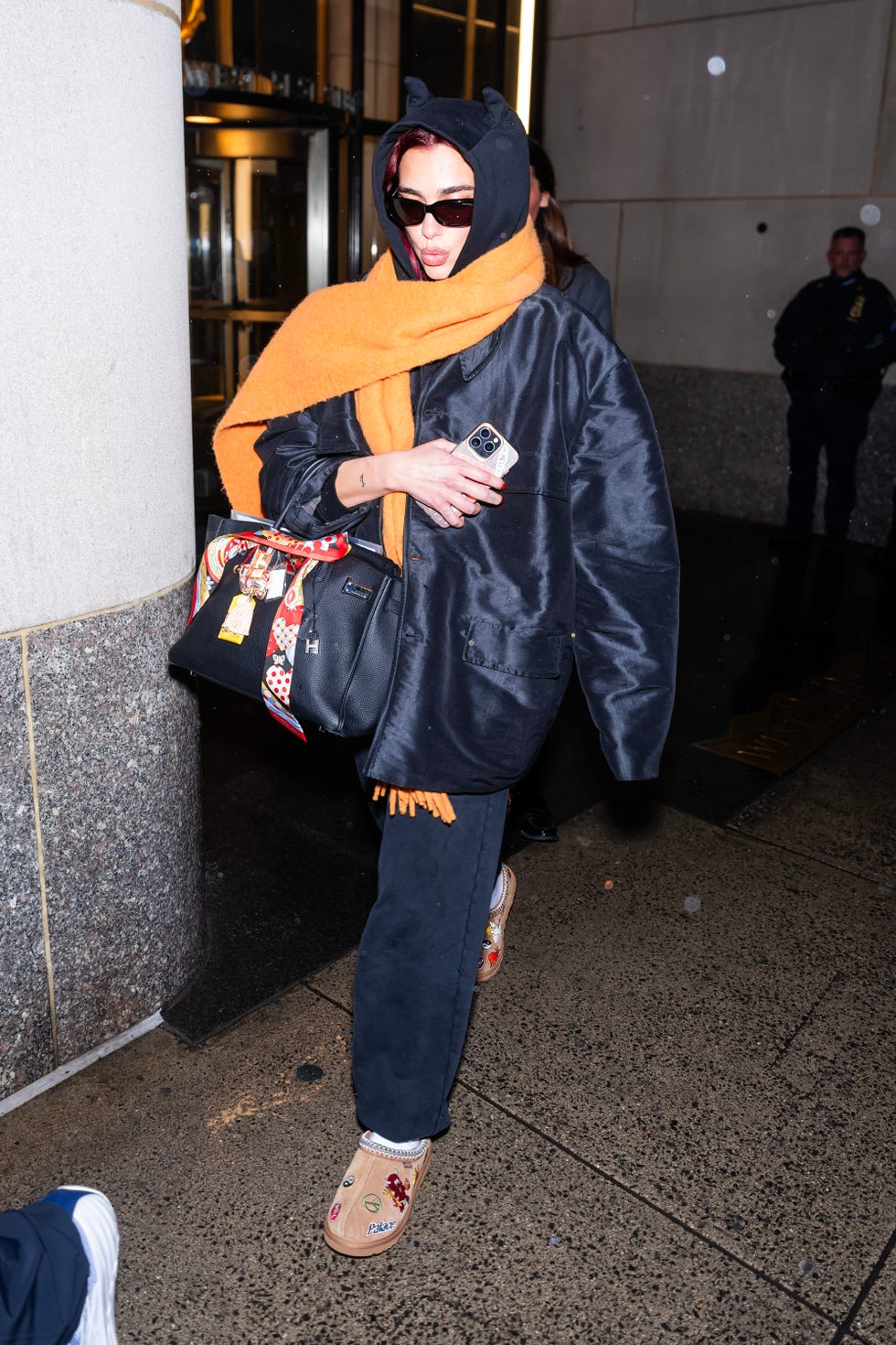 celebrity sightings in new york city january 09, 2024