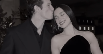 dua lipa just shared some serious pda with callum turner