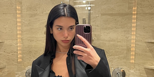 dua lipa on instagram mirror selfie