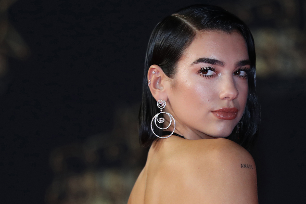 Dua Lipa slays in naked Mugler dress