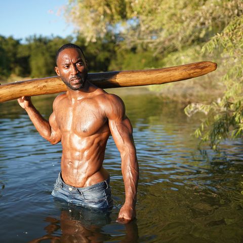 Water, Barechested, River, Muscle, Canoe, Photography, Paddle, 