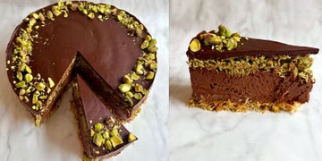 dubai chocolate cheesecake