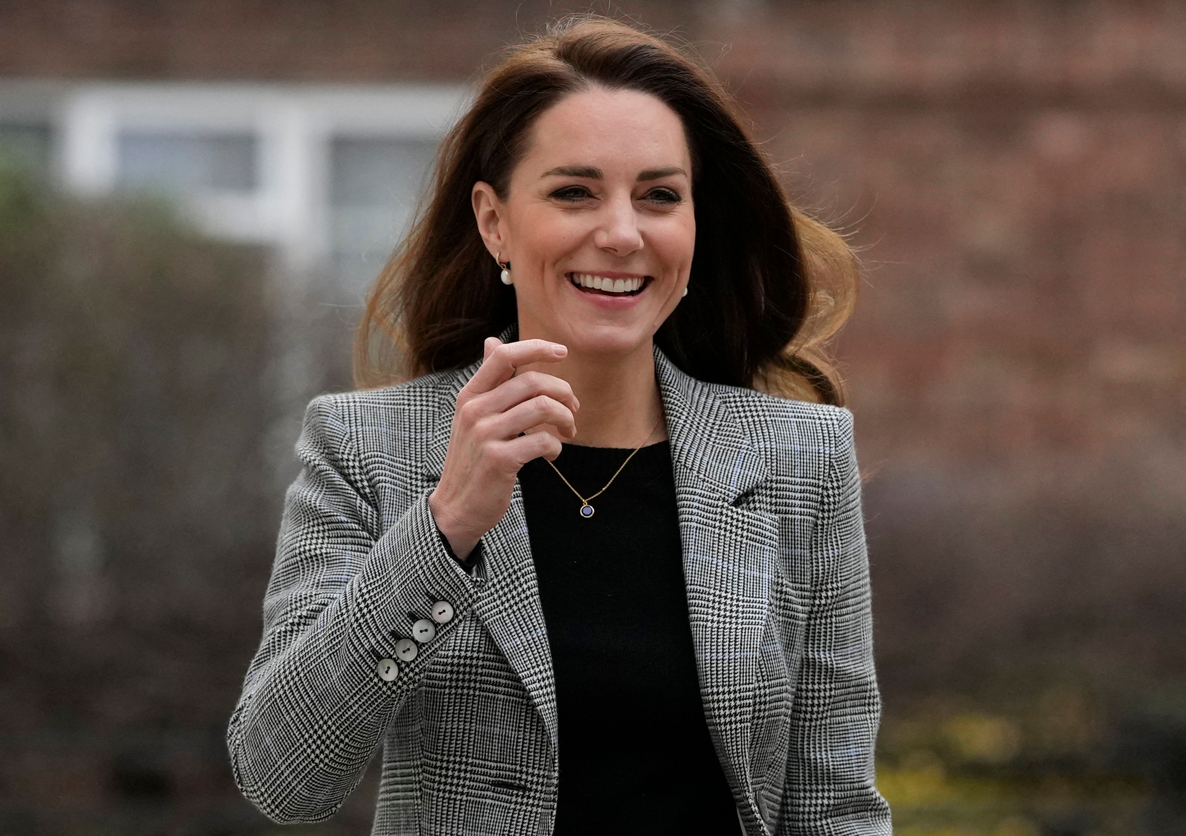 Duchess of Cambridge Kate Middleton checked blazer | Best blazer