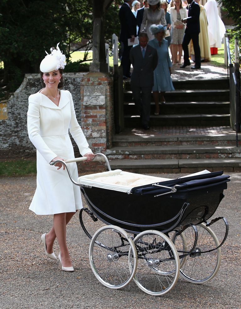 Duchess of Cambridge at the royal christenings