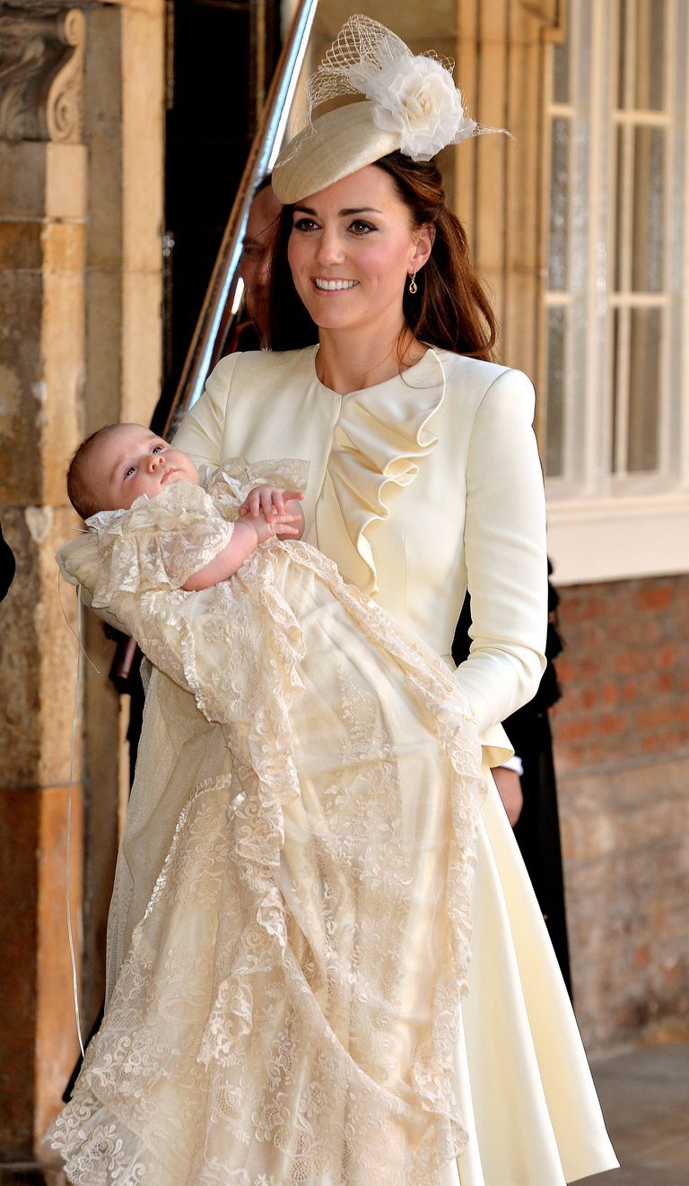 Duchess of Cambridge at the royal christenings