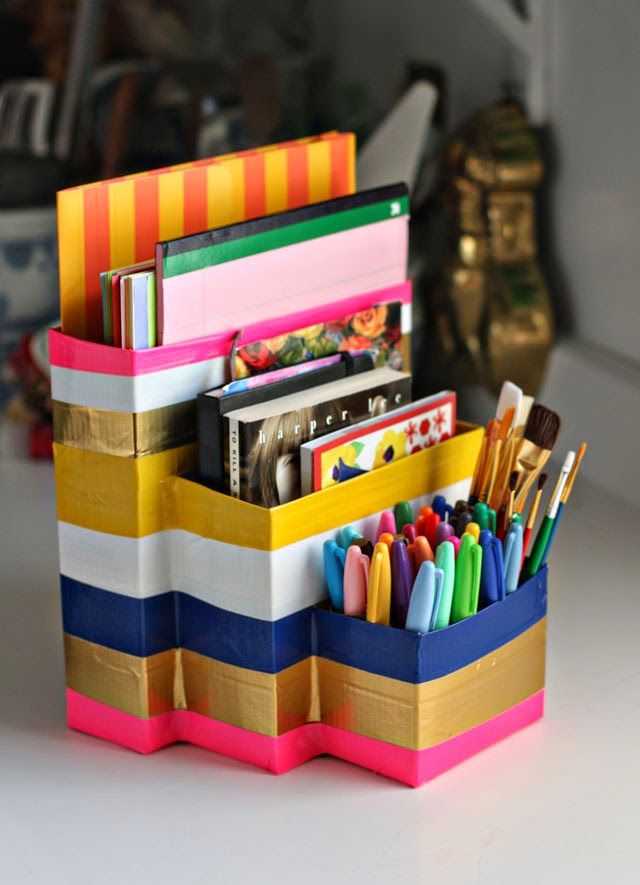 MINI DESK ORGANIZATION IDEAS Super Cute and Easy [Locker + Cloth rack] ✄  Craftingeek 