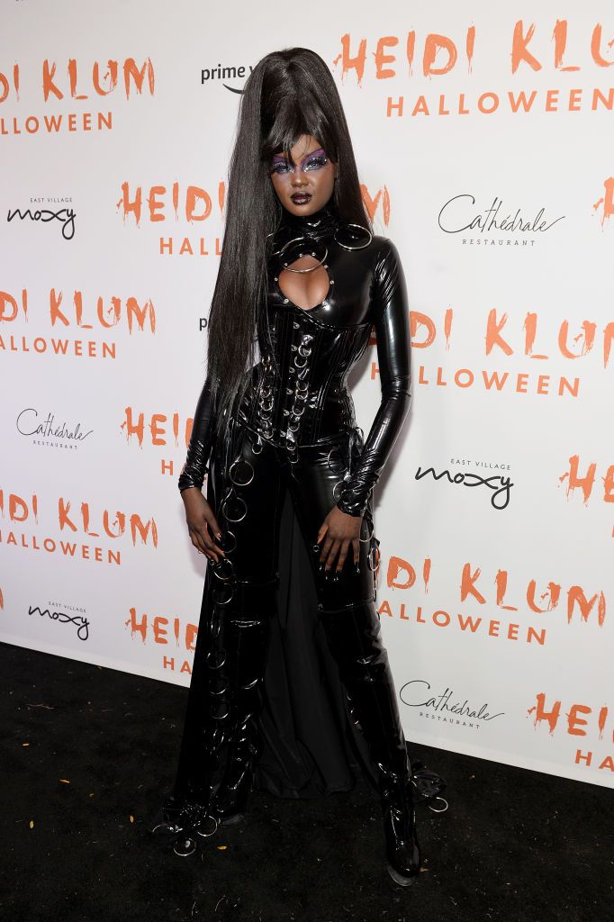 heidi klum's 20th annual halloween party presented by amazon prime video and svedka vodka at cathédrale new york arrivals