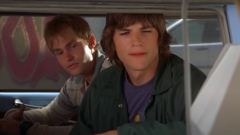 Ashton Kutcher und Seann William Scott in Alter, wo ist mein Auto?