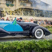 pebble beach concours 2022 winner