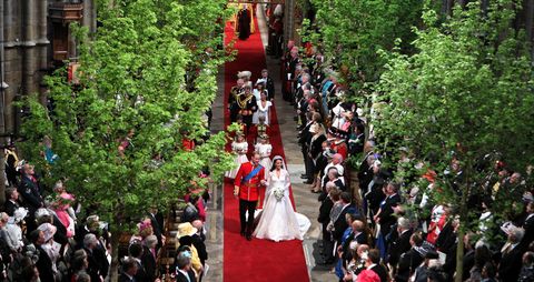 Duke and Duchess of Cambridge's wedding
