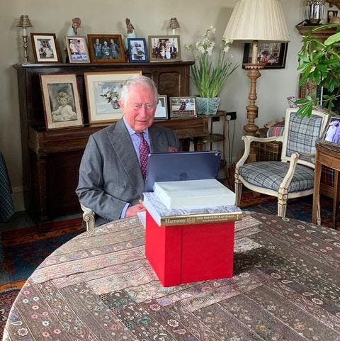 Prince Charles Keeps Photos William & Harry in His Office at Birkhall