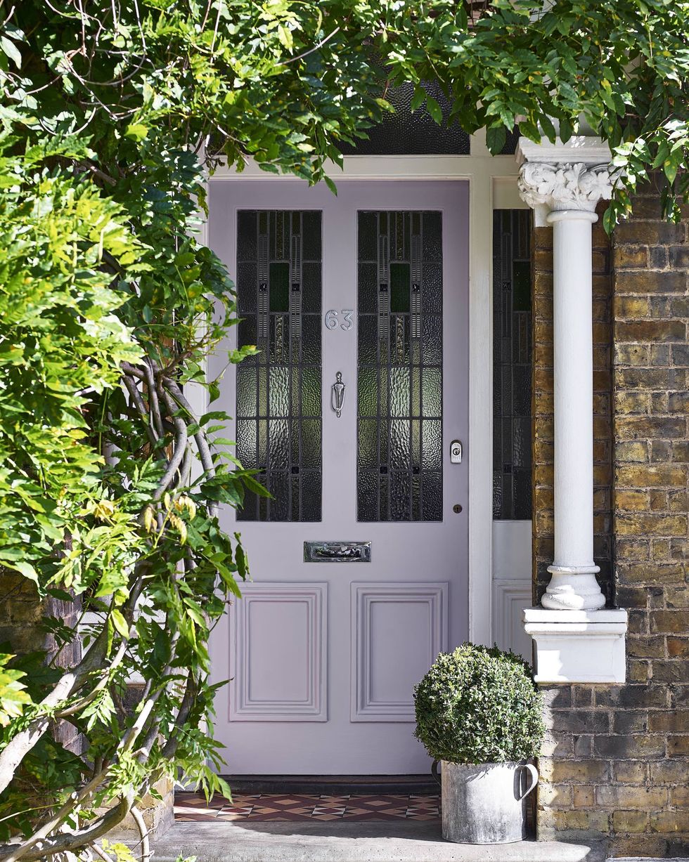 dulux lavender quartz purple front door