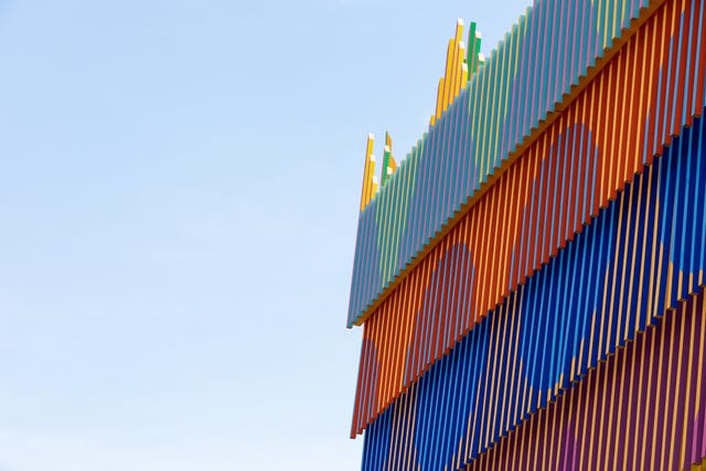 Dulwich Picture Gallery's Colour Palace Pavilion for London Festival of Architecture created by Pricegore x Yinka Ilori