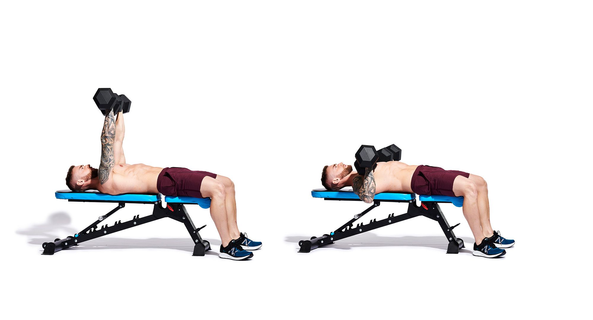 How To Do The Dumbbell Bench Press