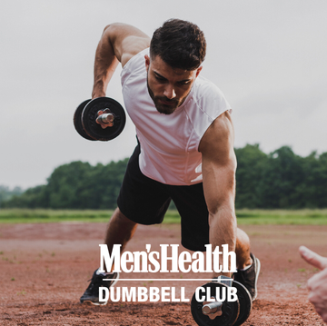 men's health dumbbell club