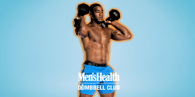 Dumbbell workout men's health sale