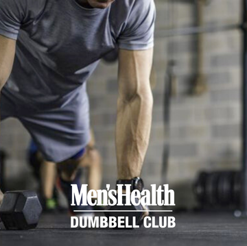 mens health dumbbell club full body training plan