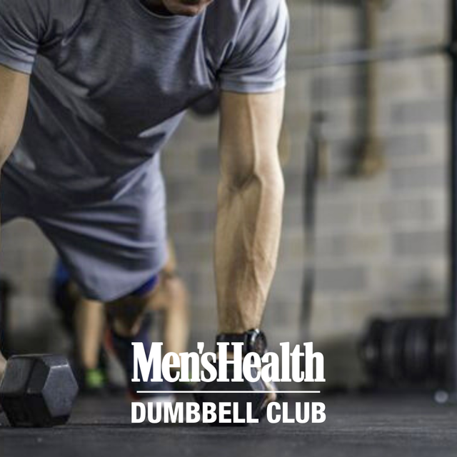 mens health dumbbell club full body training plan