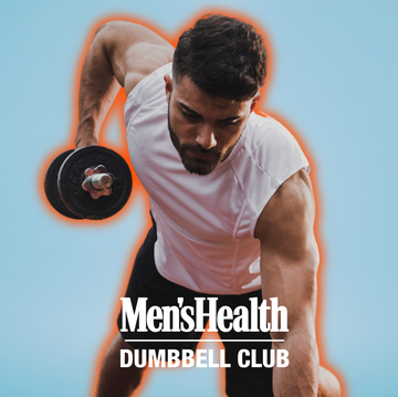 mens health dumbbell club training plan