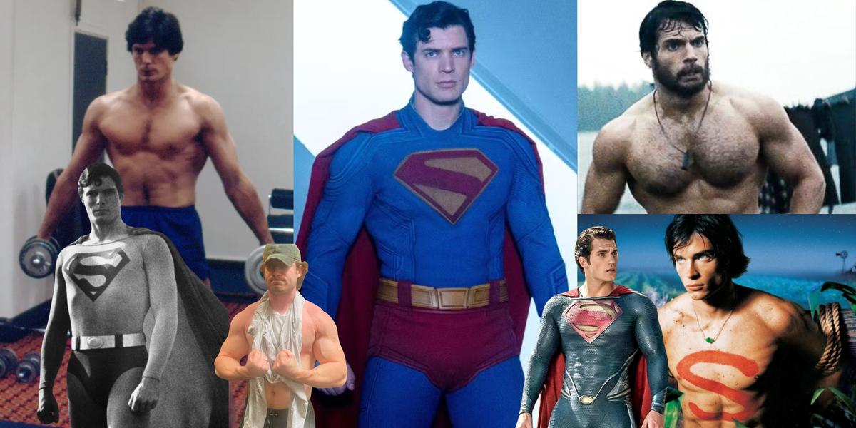 The Evolution of Superman's Physique