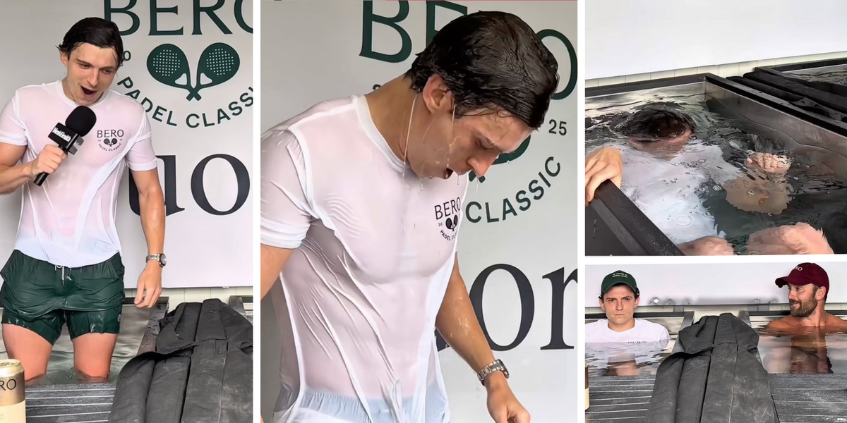 Tom Holland Takes On Our 5°C Ice Bath Challenge