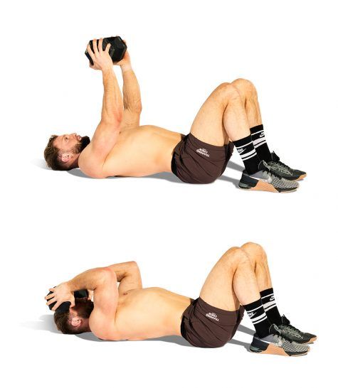 dumbbell tricep extension