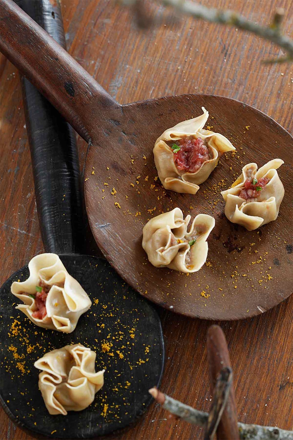 Recetas comida asiática: dumpling de carne