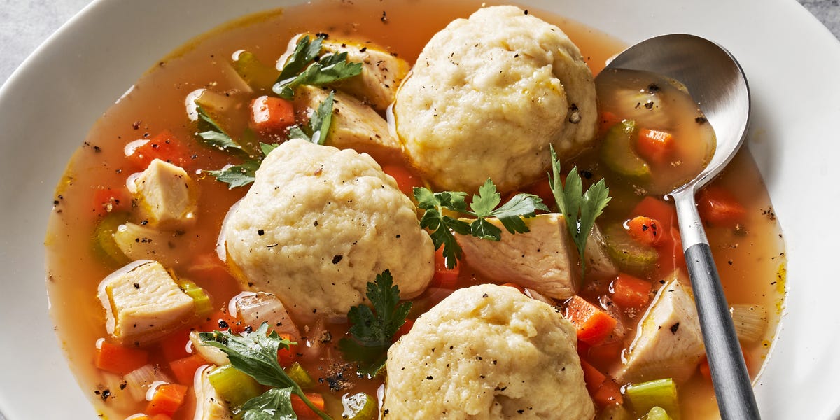 Best Dumplings & Chicken Soup Recipe - How To Make Dumplings & Chicken Soup