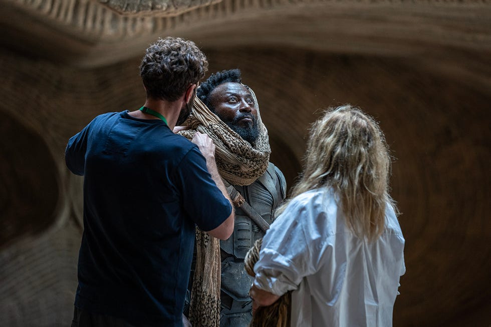 Dune: Part Two Set Photos with Babs Olusanmokun