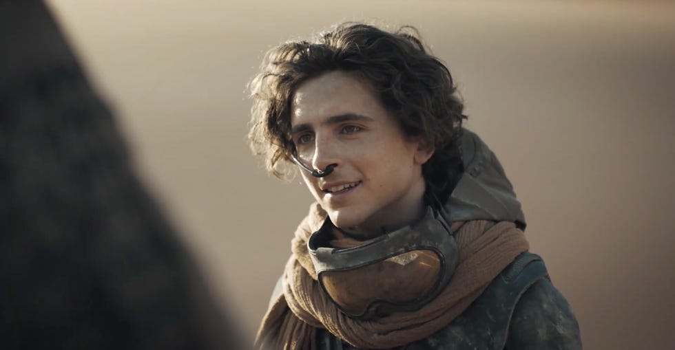 timothee chalamet, dune part two