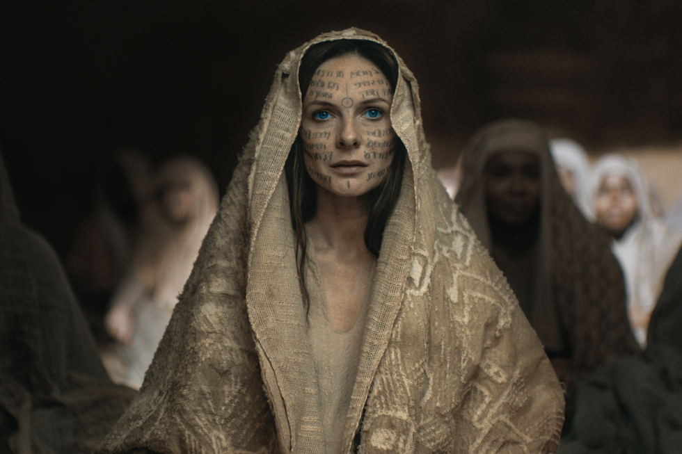 rebecca ferguson as lady jessica in dune part 2