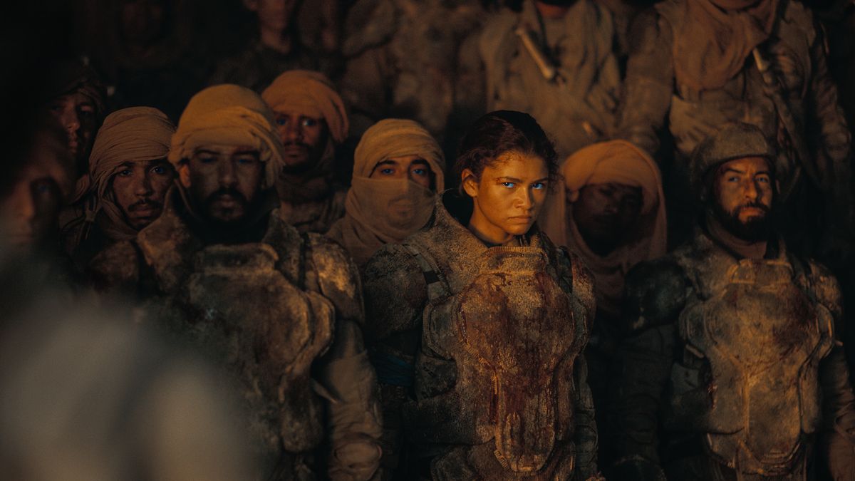 preview for Dune: Part Two trailer starring Timothée Chalamet & Zendaya