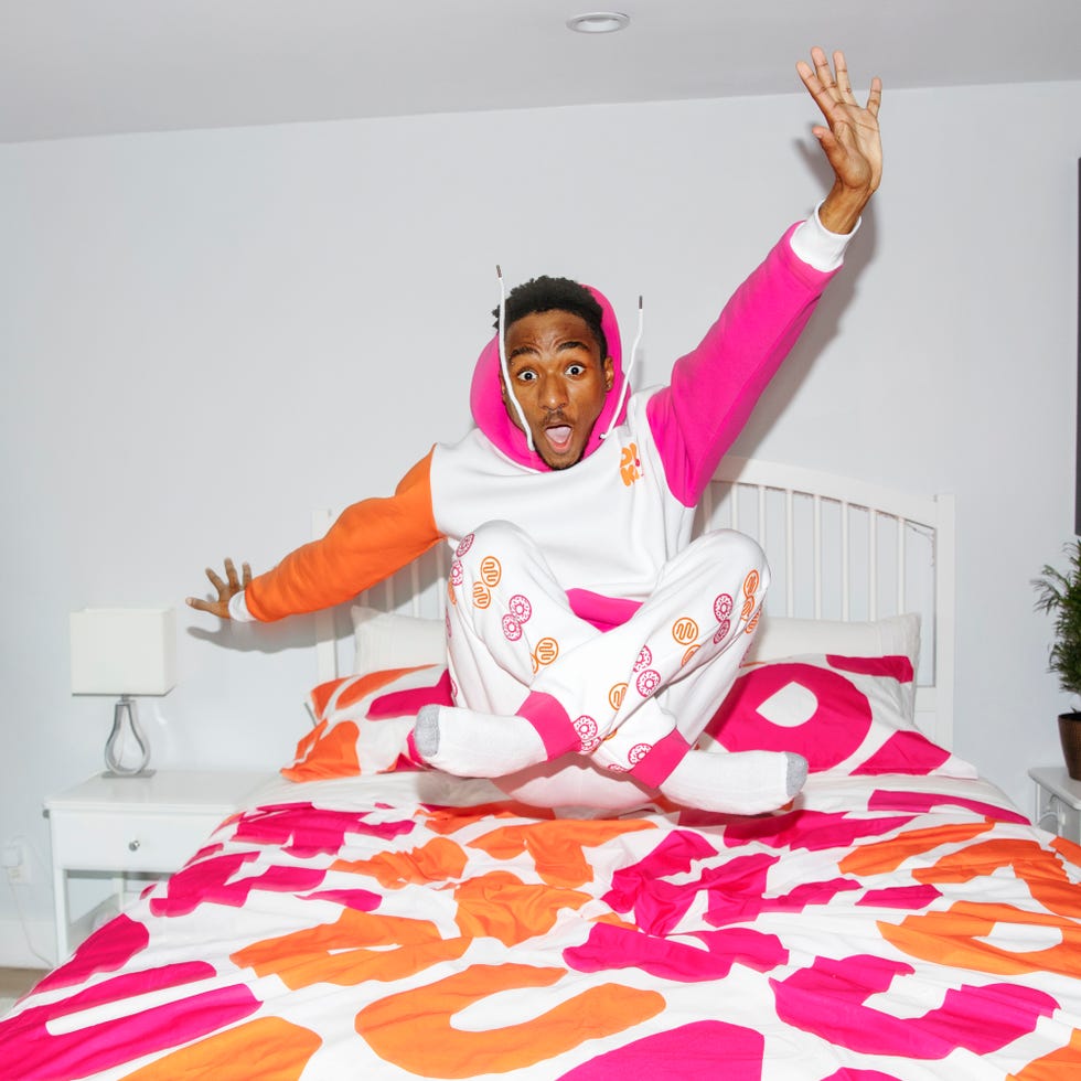 dunkin' merch bedding