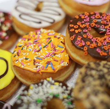 03212017 canton, ma dunkin brands shows off donuts free of artificial coloring and several new products for their dunkin' donuts and baskin robins franchises at its world headquarters on tuesday, march 21, 2017 staff photo by matt west