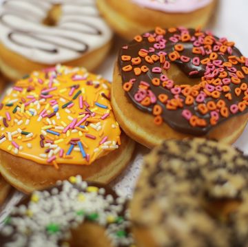 03212017 canton, ma dunkin brands shows off donuts free of artificial coloring and several new products for their dunkin' donuts and baskin robins franchises at its world headquarters on tuesday, march 21, 2017 staff photo by matt west