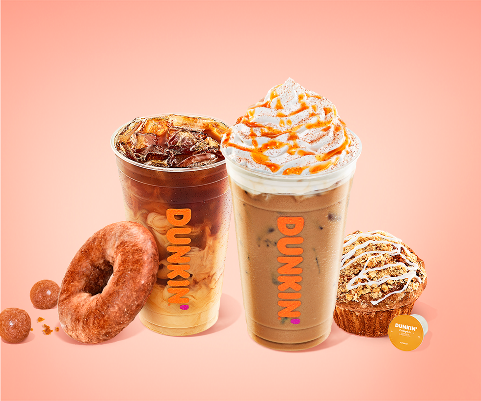 See Dunkin's Fall 2020 Fall Menu When to Get Pumpkin Spiced Lattes at