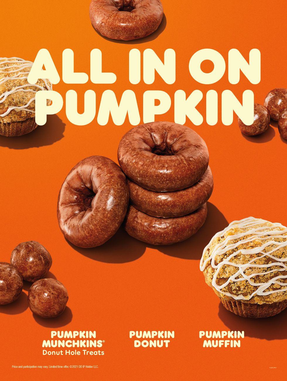 Dunkin’s Fall Menu Returns on Aug. 18 With the New Pumpkin Cream Cold Brew