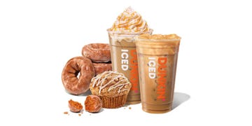 dunkin fall menu